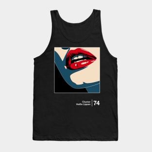 Cluster - Original Minimal Style Graphic Artwork Design Tank Top